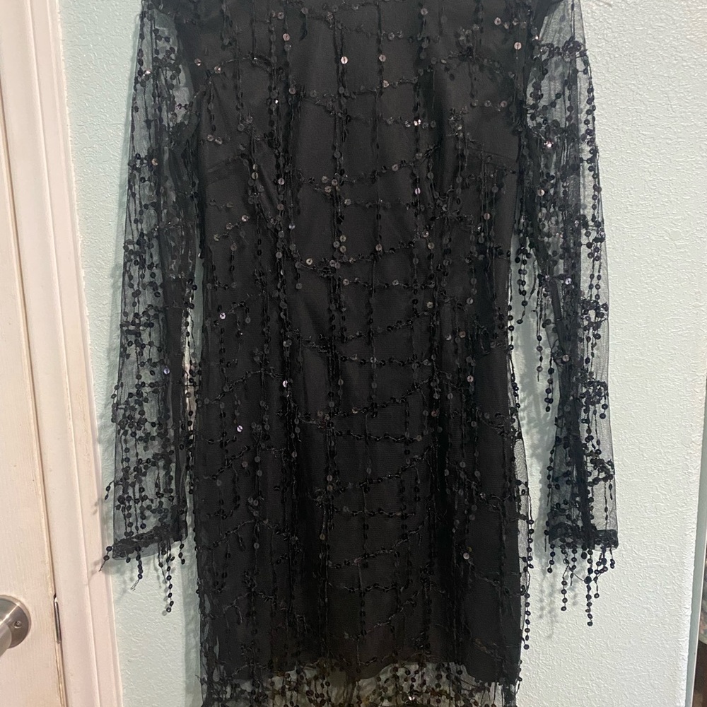 PrettyLittleThing Elegant Black Fabric